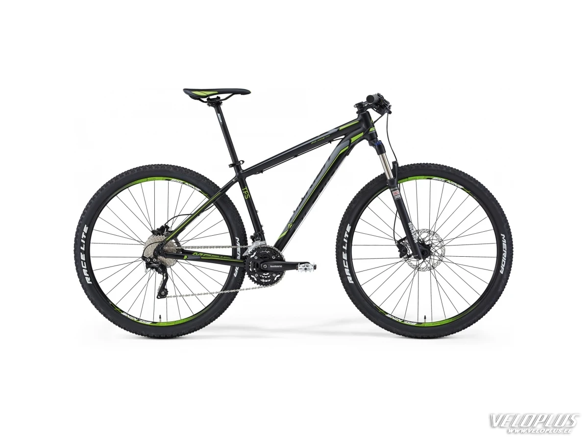Ratas Merida Big Nine 500 19" must-hall-roheline