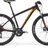 Bike Merida Big Nine 300 17" black-orange-red thumbnail 1