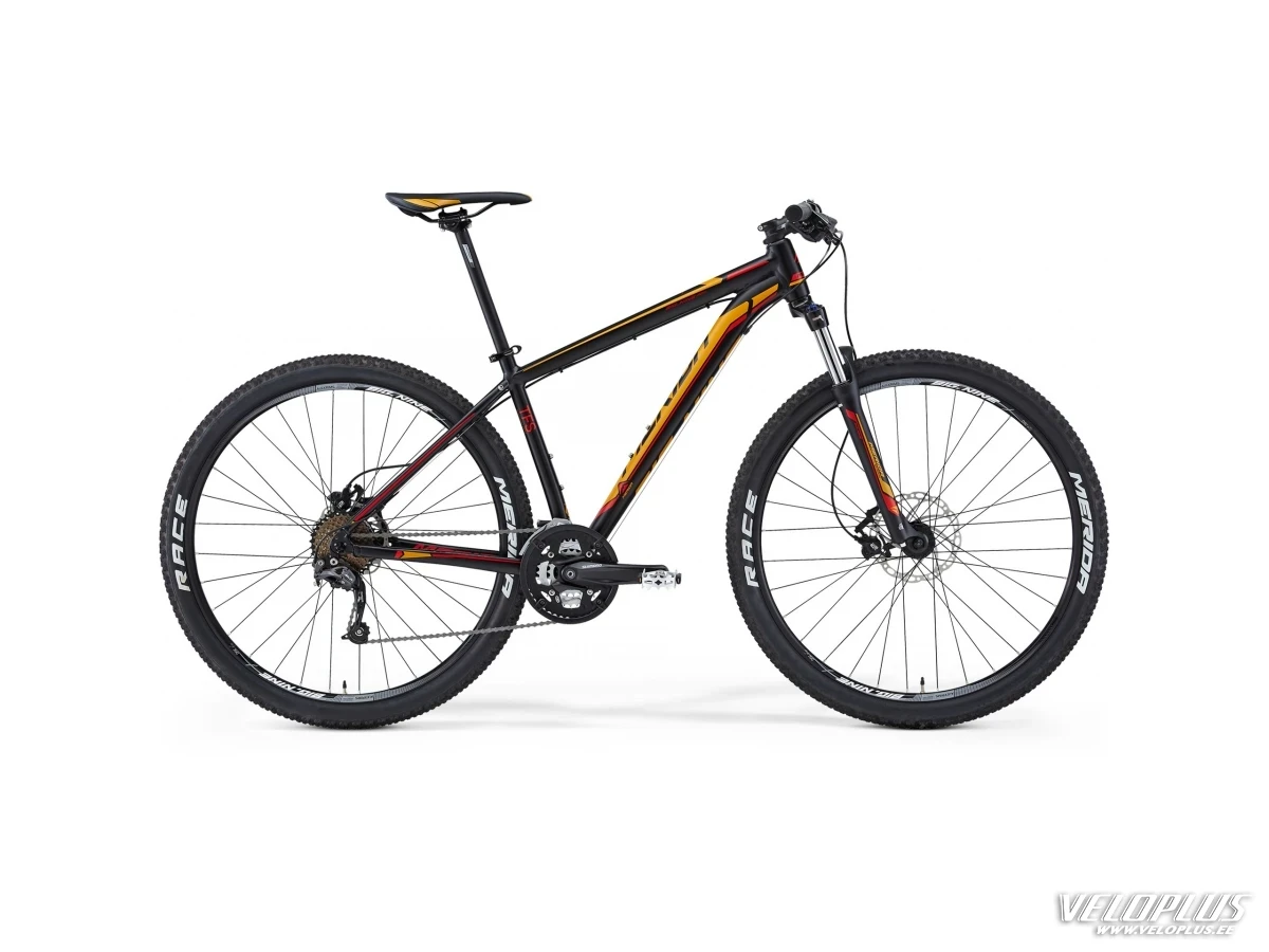 Bike Merida Big Nine 300 17" black-orange-red
