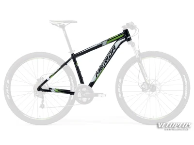 Raam Merida Big Nine 300 17" must-valge-roheline
