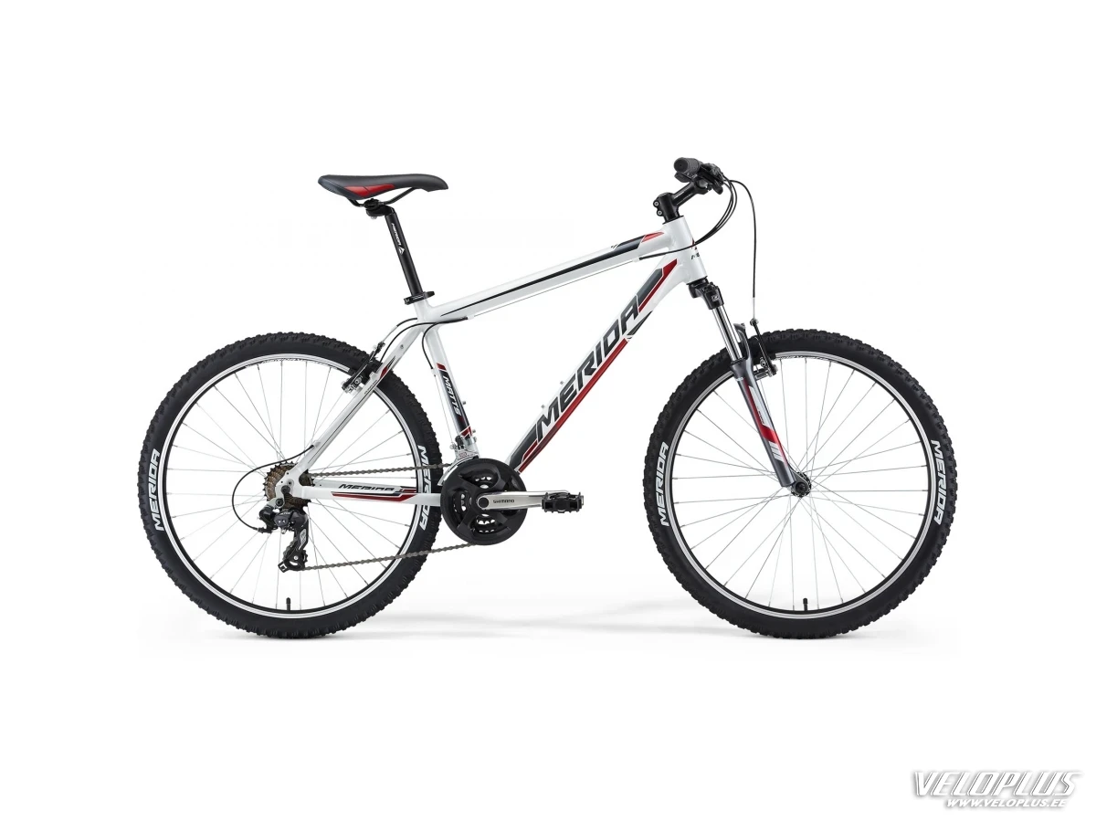 Bike Merida Matts 10-V 20" white-anthracite-red