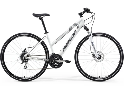 Ratas Merida Crossway 20-D 50cm lady valge-hall