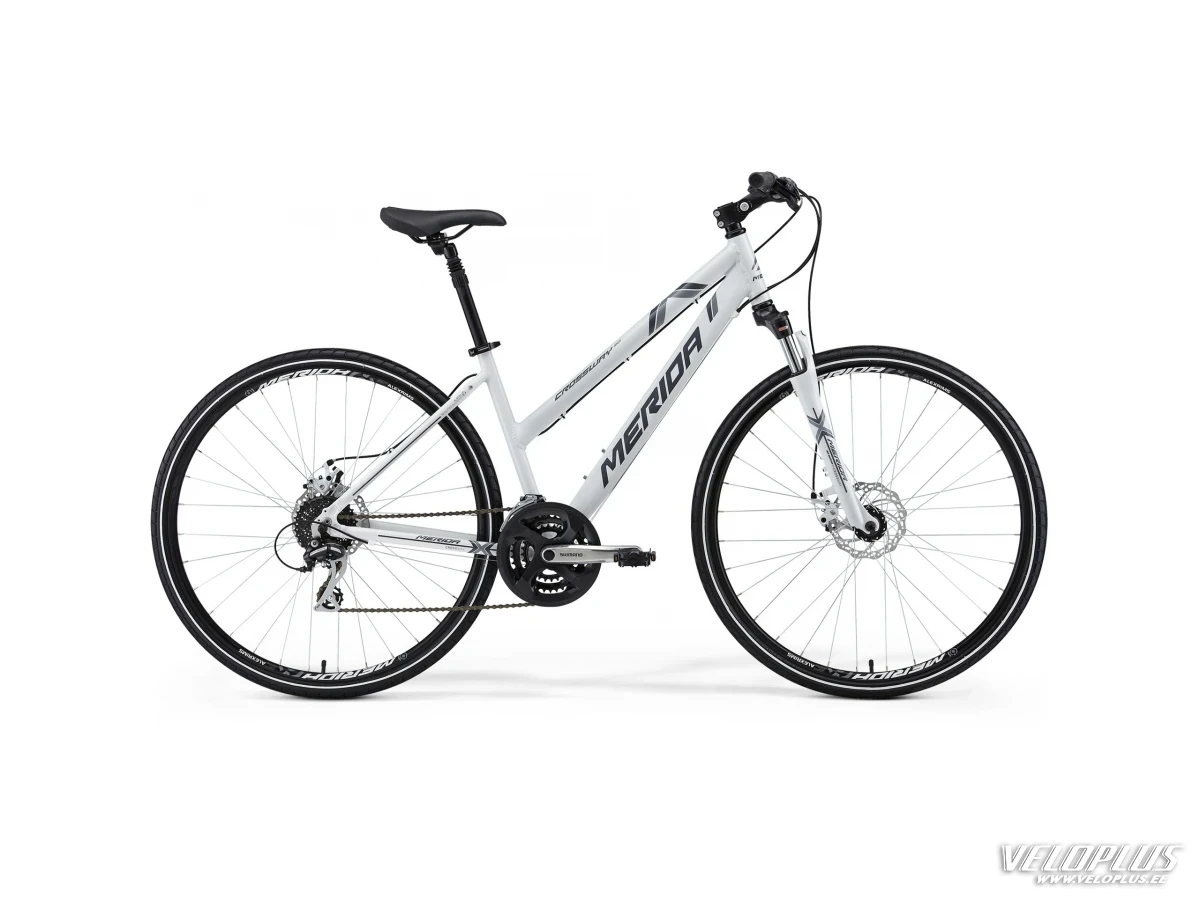 Ratas Merida Crossway 20-MD 46cm lady valge-hall