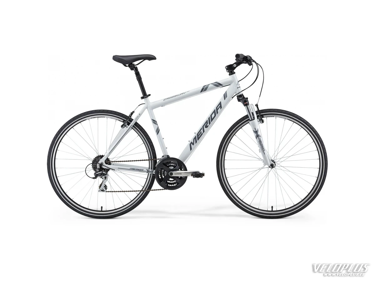 Polkupyörä Merida Crossway 20-V 44cm valkoinen-harmaa