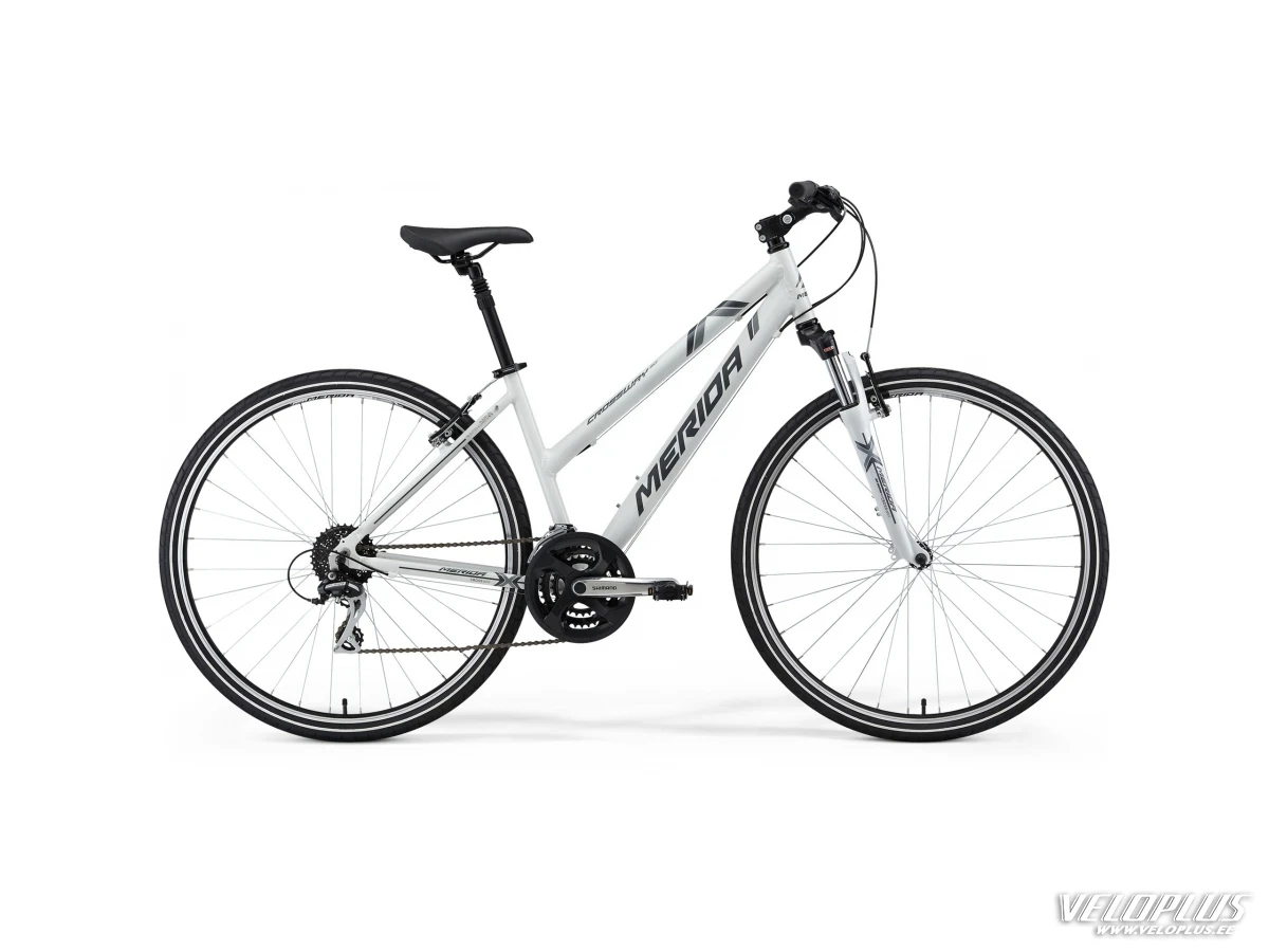 Ratas Merida Crossway 20-V 42cm naiste valge-hall