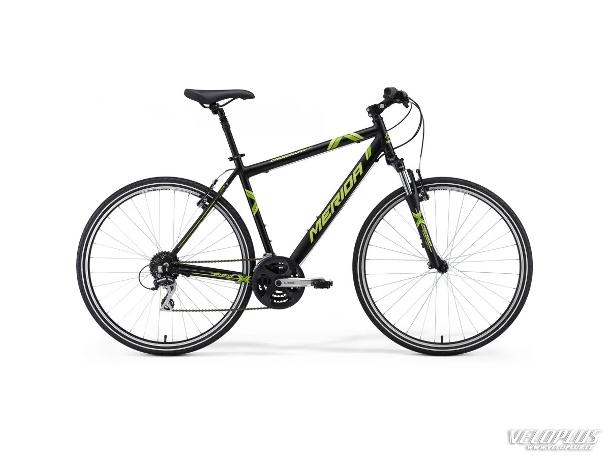 Bike Merida Crossway 20 V 52cm black green Veloplus