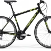 Polkupyörä Merida Crossway 20-V 55cm musta-vihreä thumbnail 1