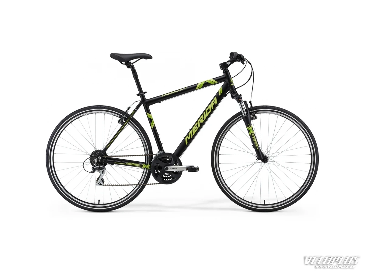 Polkupyörä Merida Crossway 20-V 55cm musta-vihreä