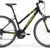 Ratas Merida Crossway 20-V 50cm naiste must-roheline thumbnail 1