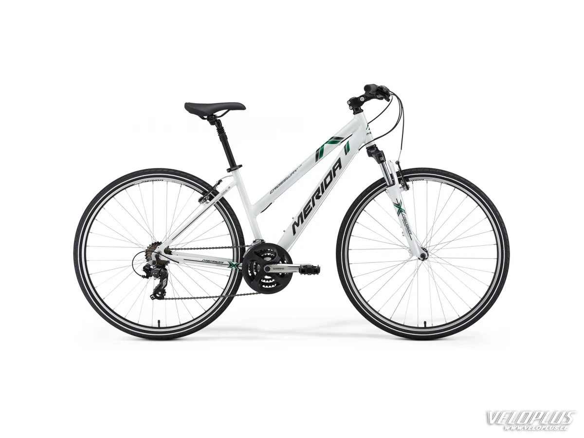 Ratas Merida Crossway 10 46cm naiste valge-antratsiit-roheline