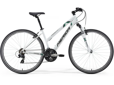 Ratas Merida Crossway 10 46cm naiste valge-antratsiit-roheline