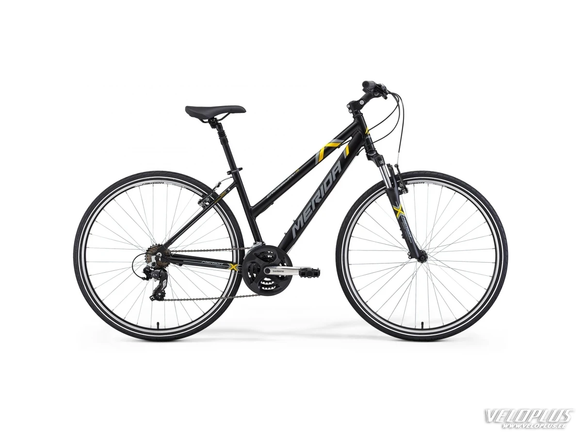 Ratas Merida Crossway 10 50cm naiste must-hall-kollane