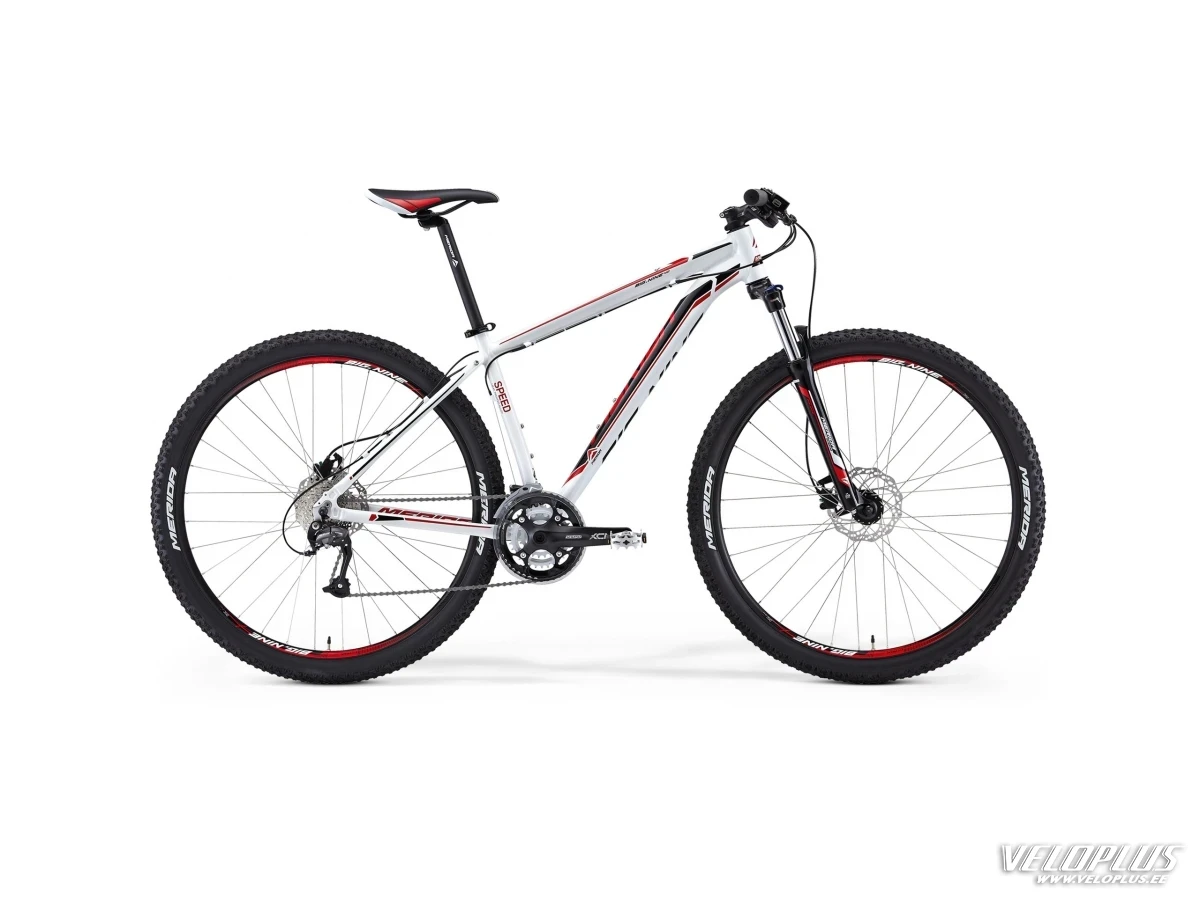 Bike Merida Big Nine 40 17" white-black-red