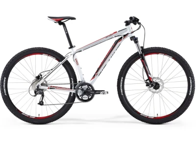 Bike Merida Big Nine 40 17" white-black-red