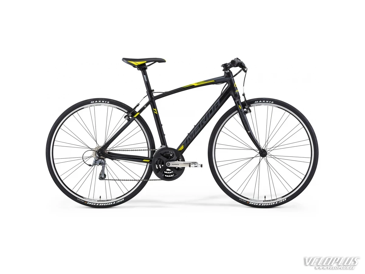 Bелосипед Merida Speeder T1 52cm lady черный-серый-желтый