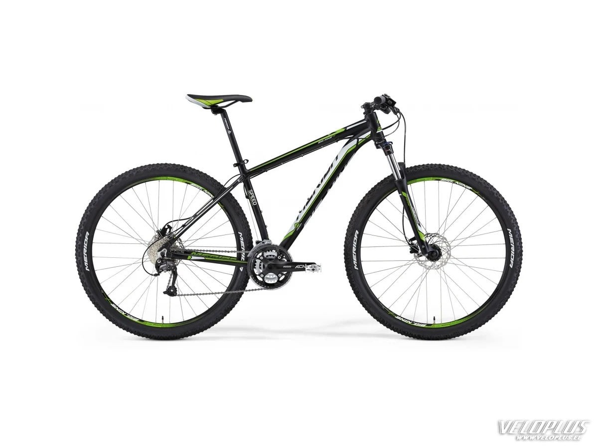 Bike Merida Big Nine 40 17" black-white-green