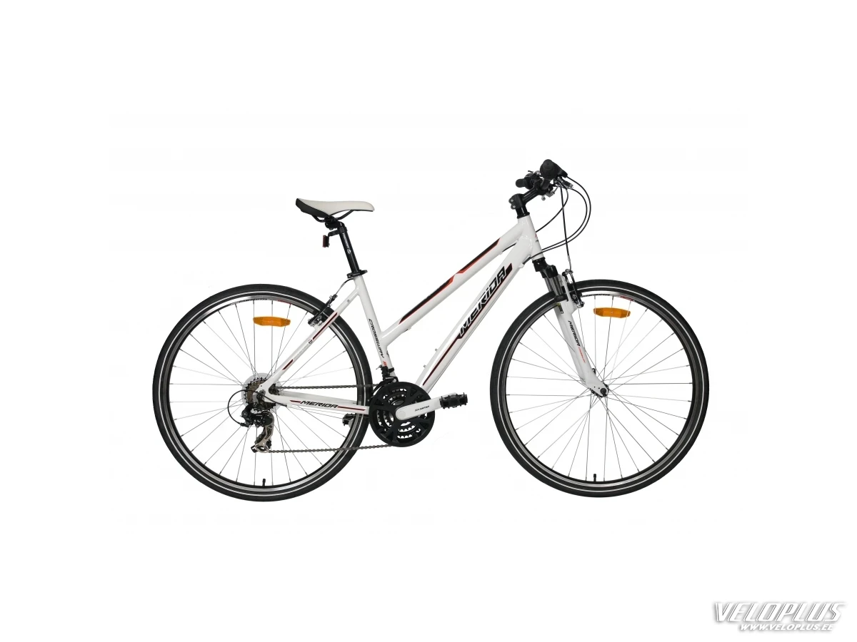 Polkupyörä Merida Crossway 5 46cm lady valkoinen-musta-punainen