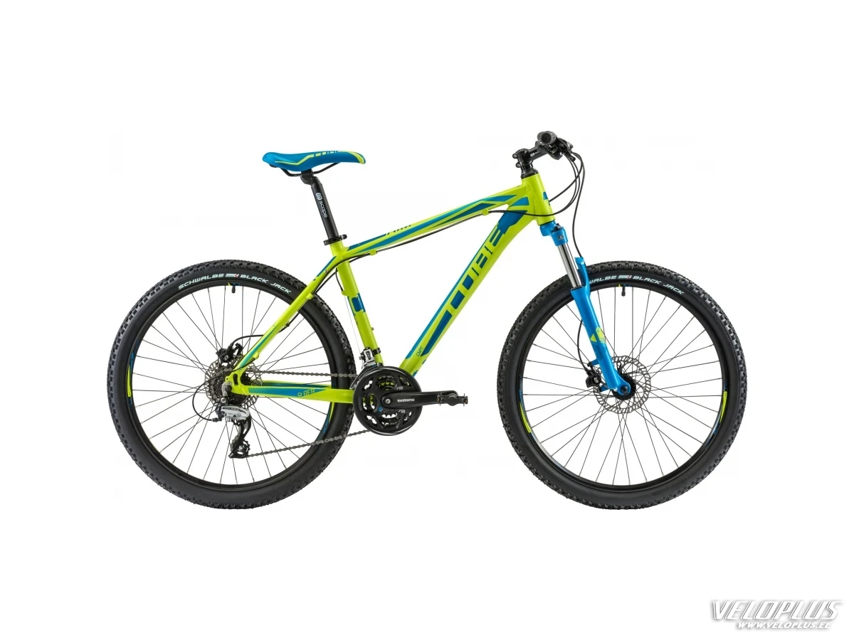 Bike Cube Aim Disc 26 14" lime-blue-blue