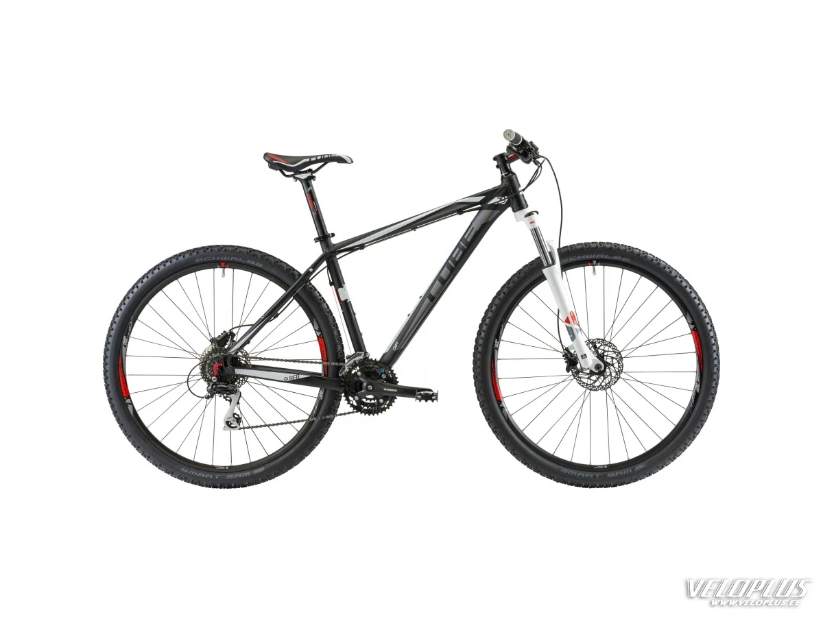 Ratas Cube Aim SL 29 23 must-valge