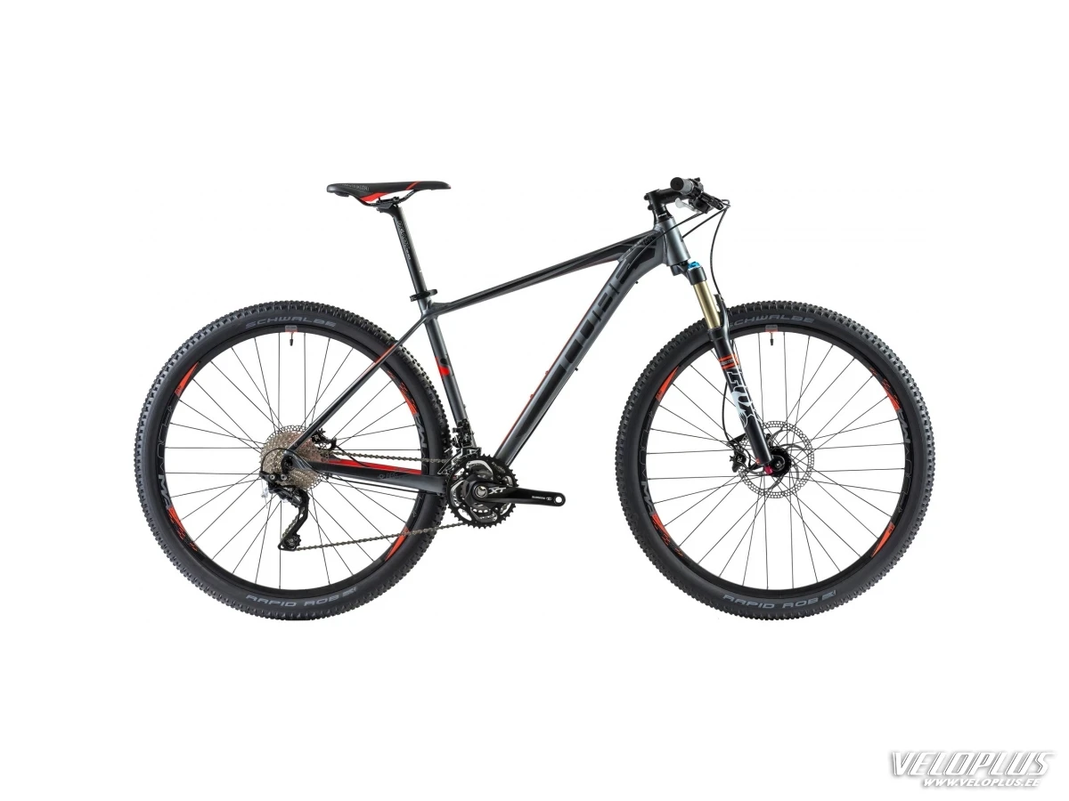 Bike Cube Reaction Pro 29 17" grey-flashred