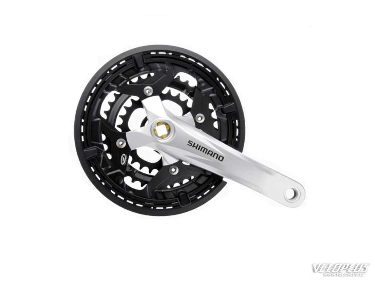 Vändad Shimano M391-S 48X36X26T 175mm 9k