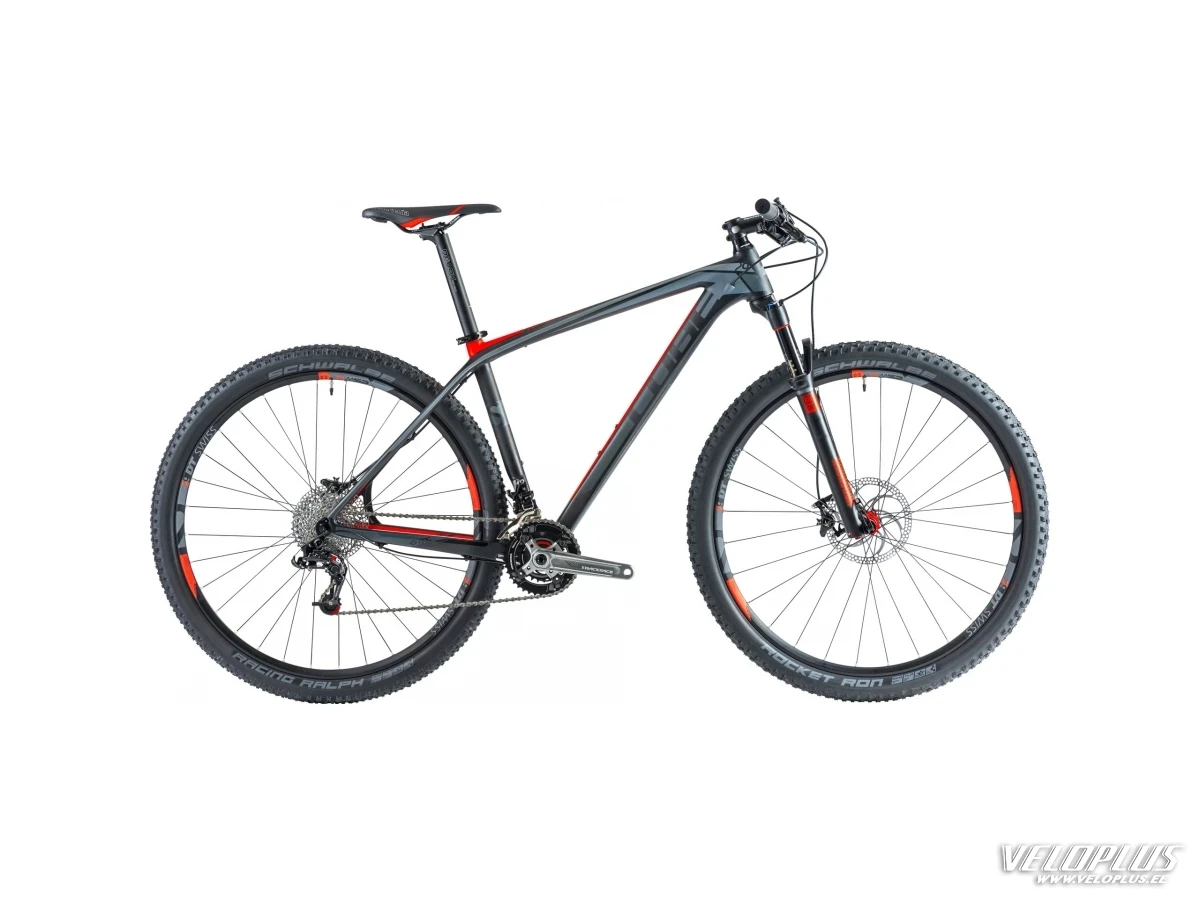 Bike Cube Reaction GTC SLT 29 19" black-grey-flashred