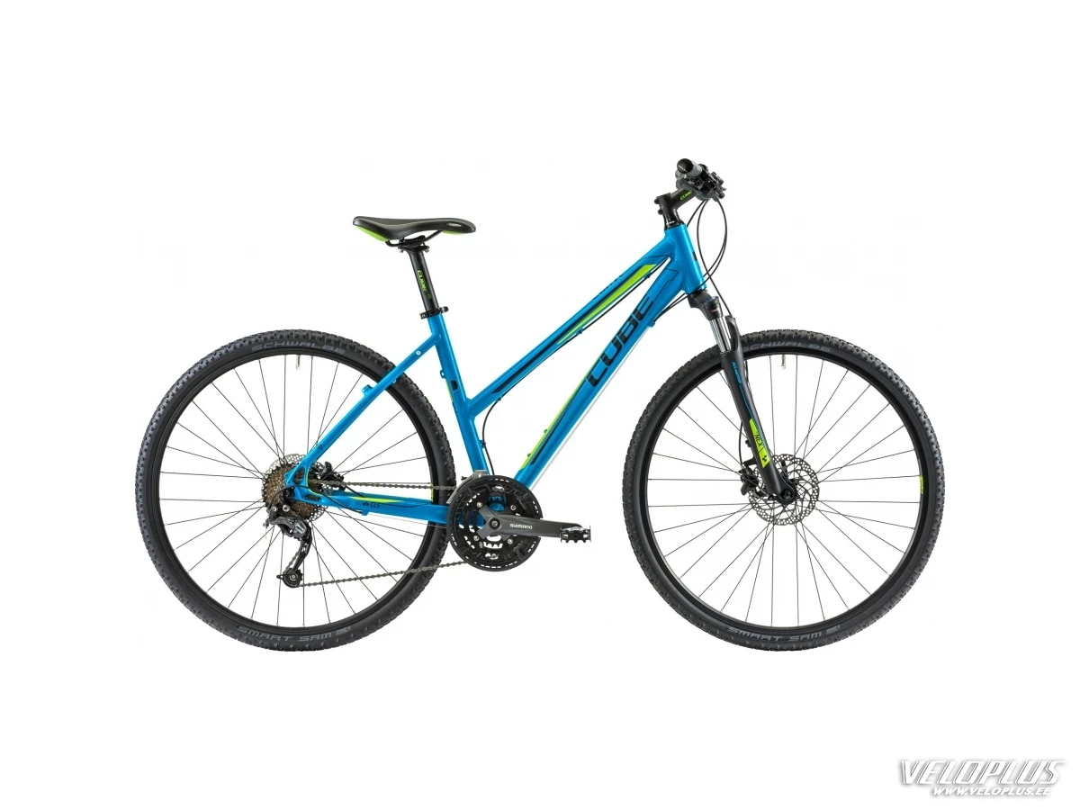 Bike Cube Curve Pro 46cm L blue green