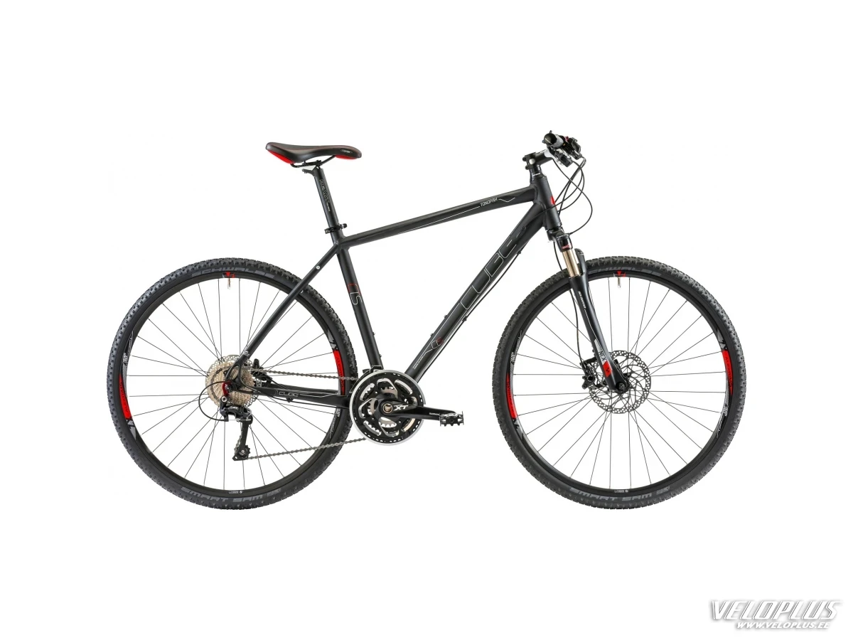 Ratas Cube Tonopah Pro 54cm must anodeeritud