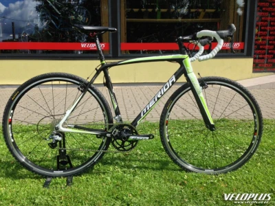 Ratas Merida Cyclo Cross Team  55cm valge-roheline-carbon