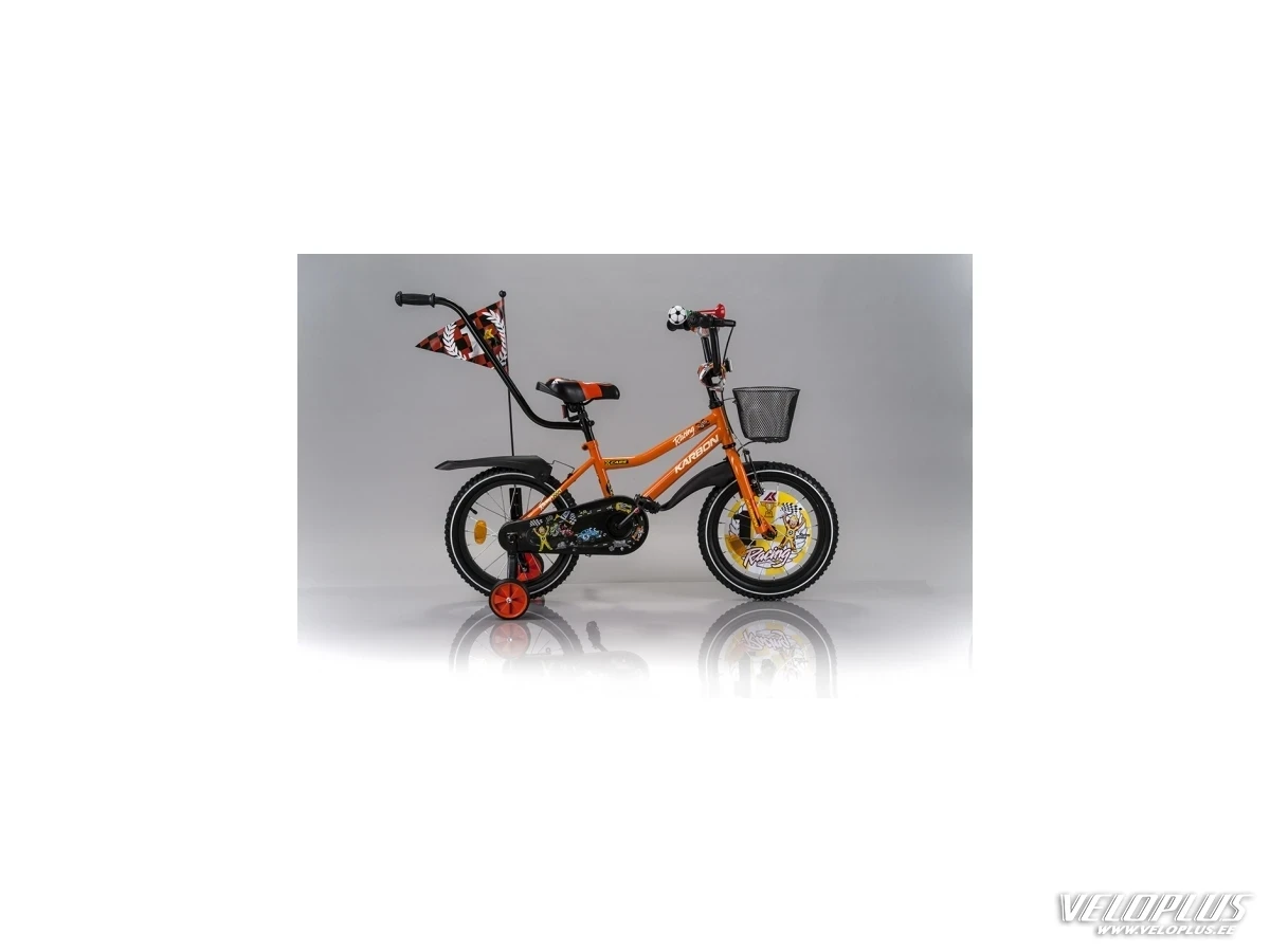 Lasteratas Karbon CARS 16 oranz