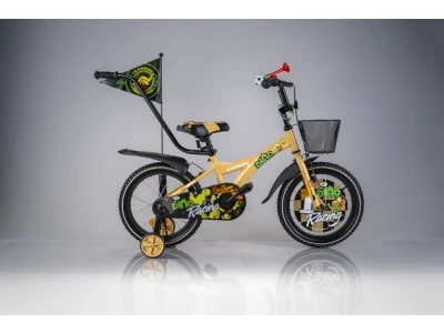 Lasteratas Karbon DINO 16 kollane