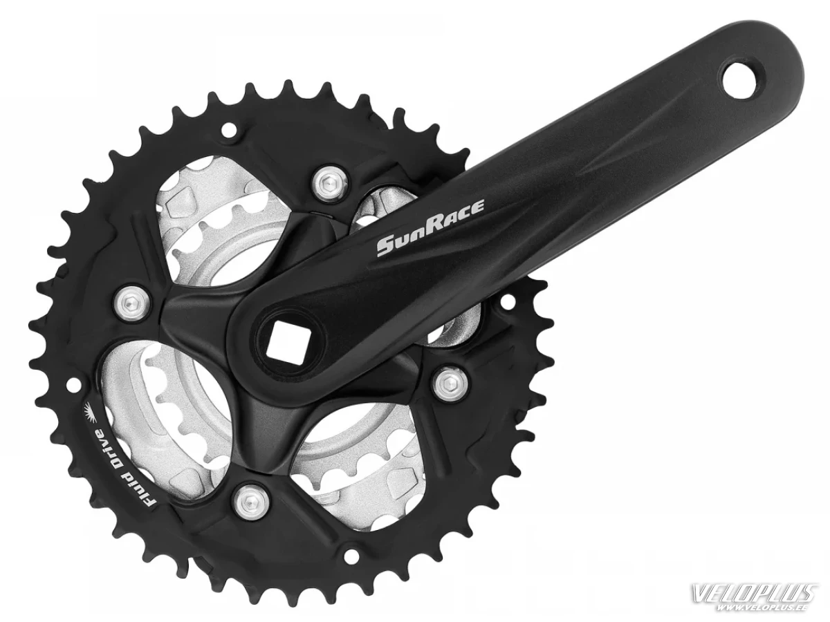 Crankset SunRace FCM500 42-34-24h 170mm (3x7/8 speed)