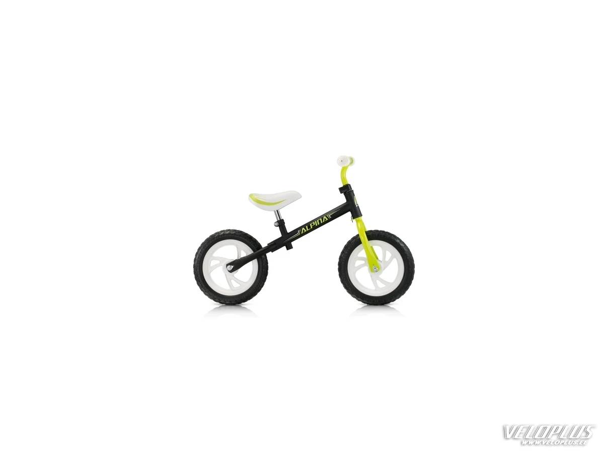Balance bike ALPINA TORNADO black-green