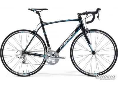 Ratas Merida Scultura 300 XXS 44cm must-sinine-valge