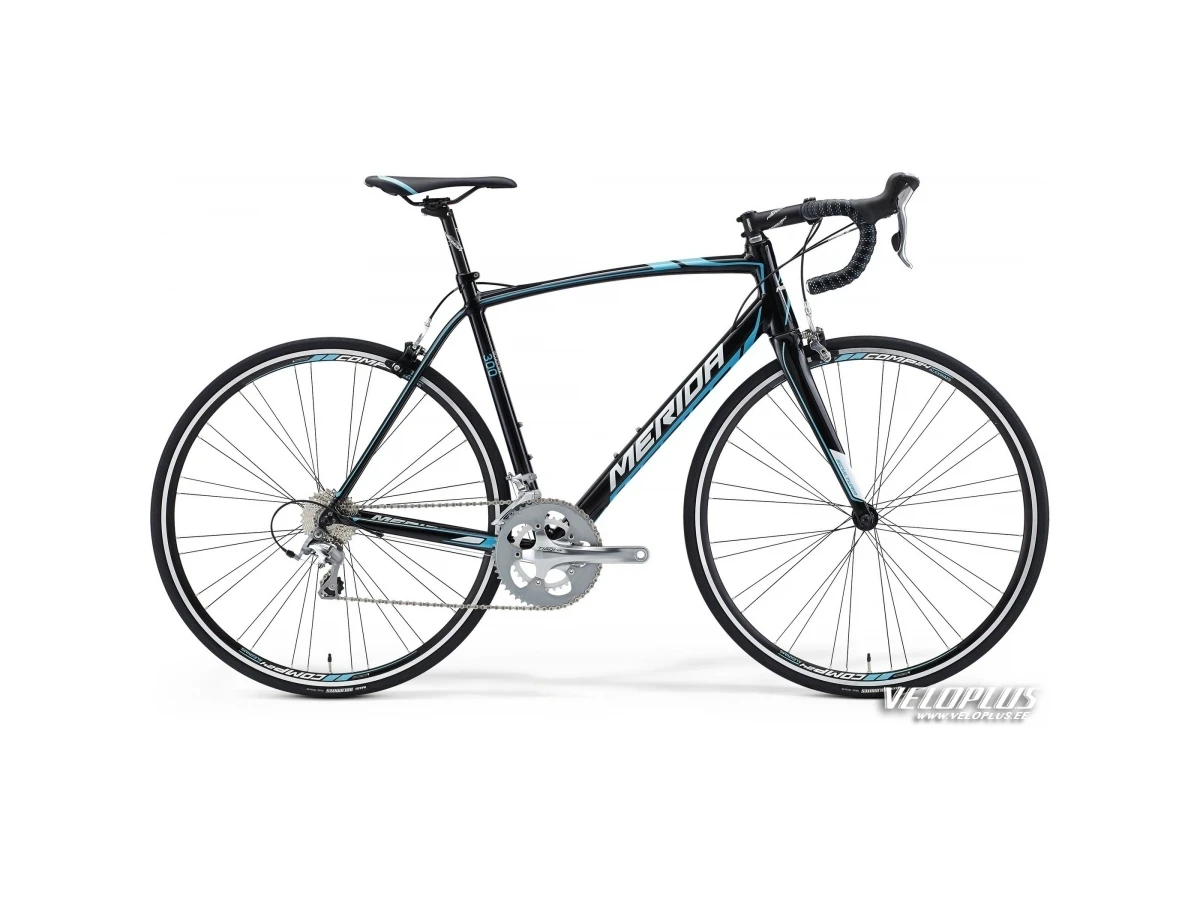 Ratas Merida Scultura 300 S-M 52cm must-sinine-valge