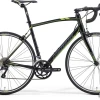Bike Merida Ride 100 XS 47cm silk black-dark grey-green thumbnail 1