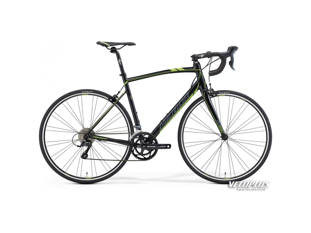 Bike Merida Ride 100 XS 47cm silk black-dark grey-green