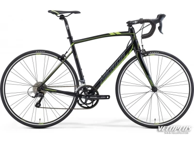 Bike Merida Ride 100 S-M 52cm silk black-dark grey-green