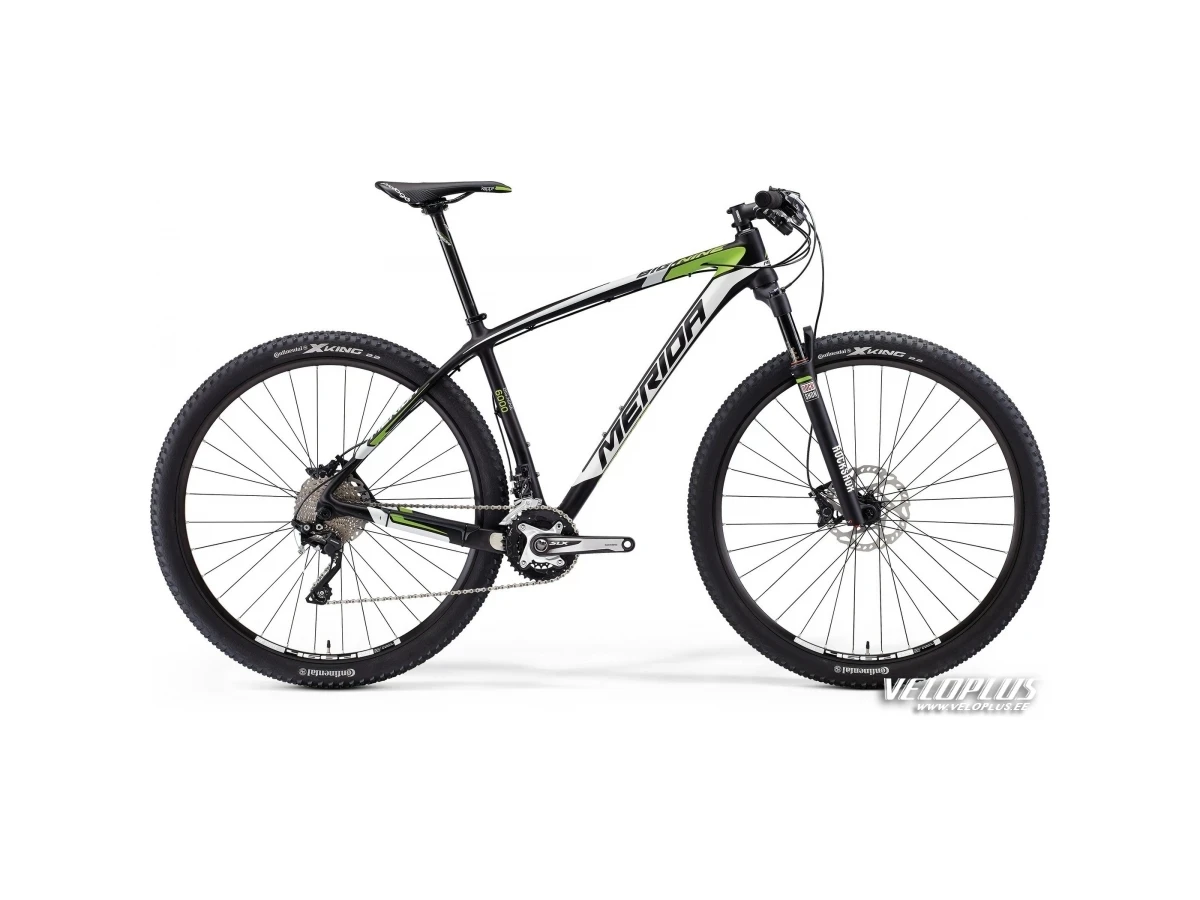 Ratas Merida Big.Nine 6000 15" carbon-valge-roheline team replica