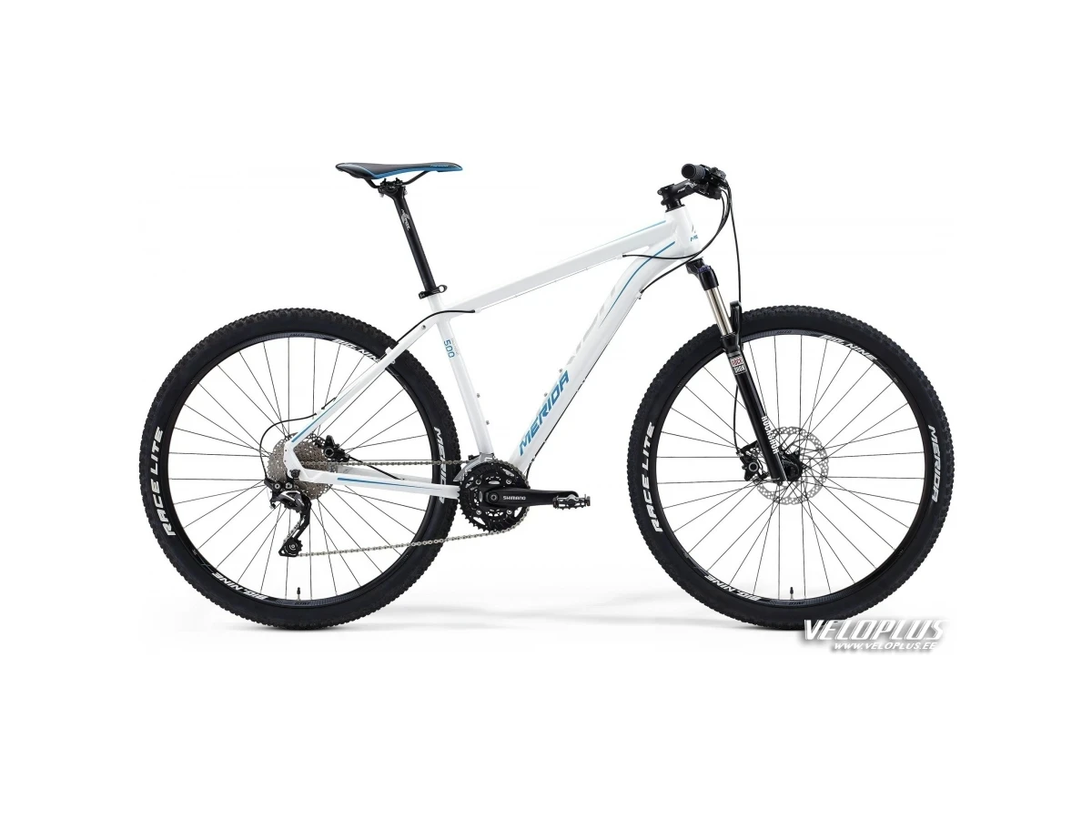 Ratas Merida Big.Nine 500 21" valge-hall-sinine