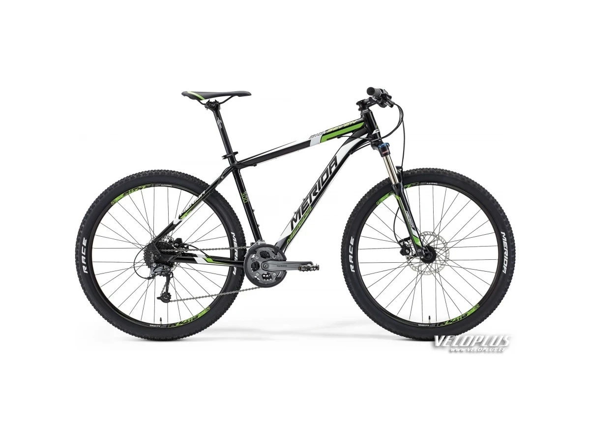 Bike Merida Big.Seven 300 17" black-white-green