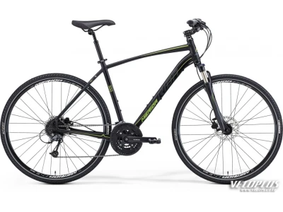 Bike Merida Crossway 300 41cm matt black-dark grey-lime