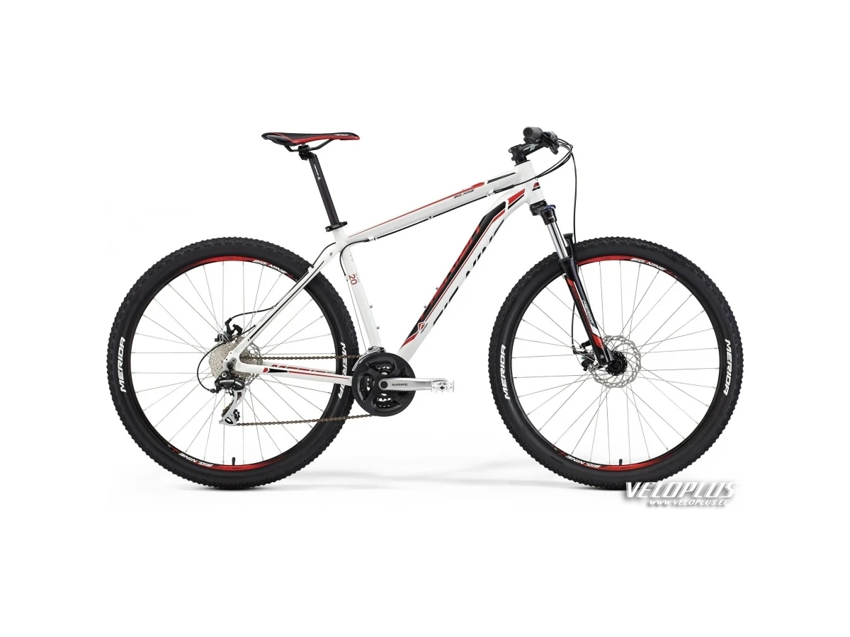 Bike Merida Big.Nine 20-MD 15" white-black-red