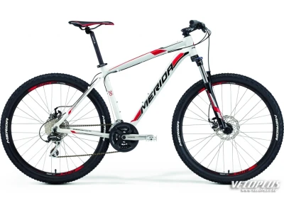 Bike Merida Big.Seven 20 MD 17 white black red Veloplus