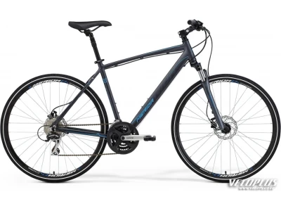 Bike Merida Crossway 20-D 52cm matt anthracite-grey-blue