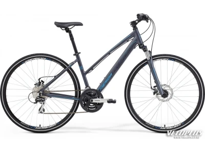 Bike Merida Crossway 20-MD 50cm Lady matt anthracite-grey-blue
