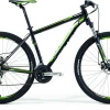 Bike Merida Big.Nine 20-MD 21" matt black-white-green thumbnail 1