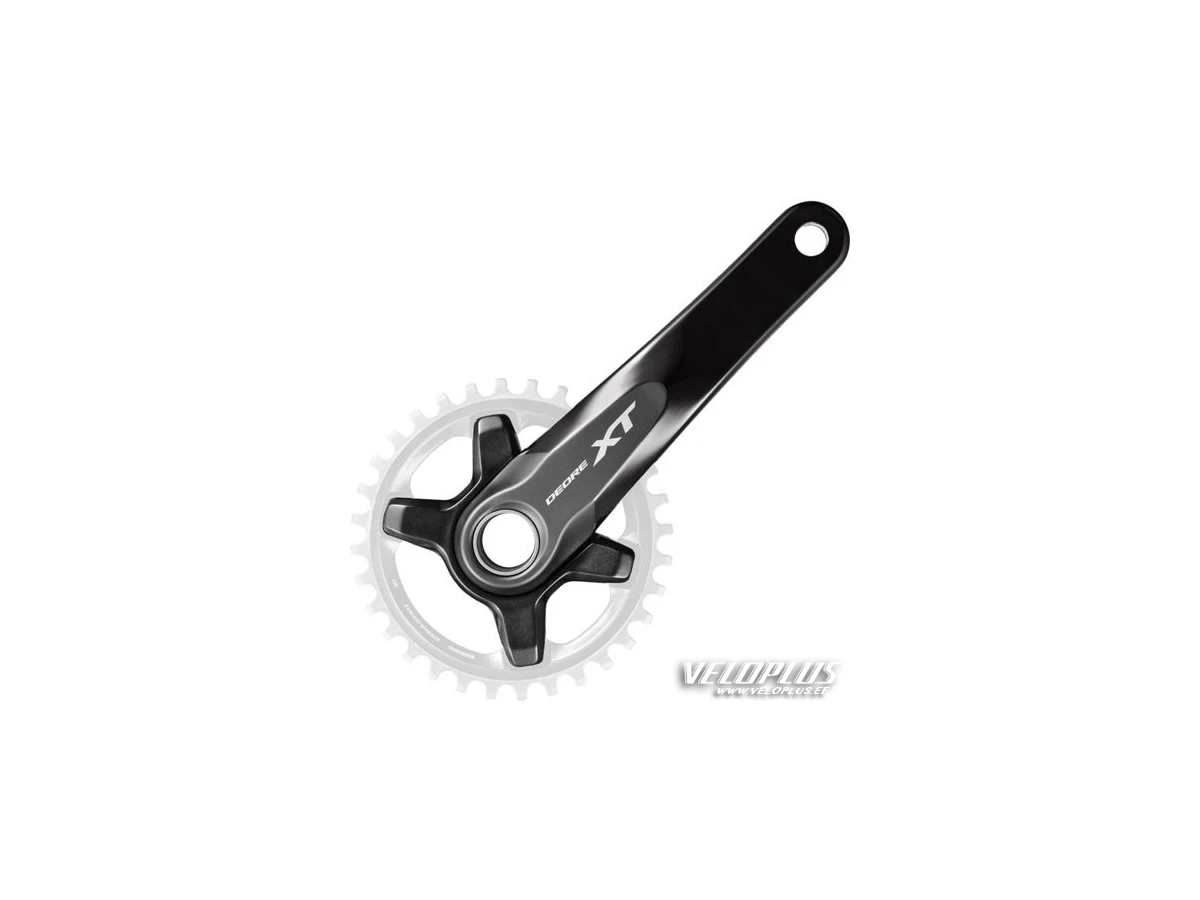 Vändad Shimano XT M8000 175mm 11k, ilma hammasrattata