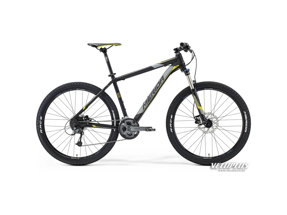 Bike Merida Big.Seven 300 21,5" matt black-light grey-yellow