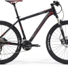 Bike Merida Big.Seven 500 17" matt black-dark grey-signal red thumbnail 1